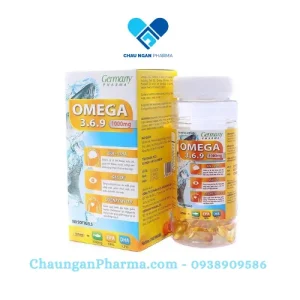 Viên Dầu Cá Germany Pharma Omega 3.6.9 1000mg Chai 100 Viên - Châu Ngân Pharma