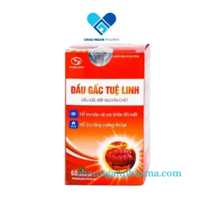 DẦU GẤC Tuệ Linh, tăng cường thị lực Hộp 60 viên – Châu Ngân Pharma